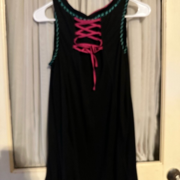 Double D Ranch Black Graphic Sleeveless Tank Top - Picture 2 of 2